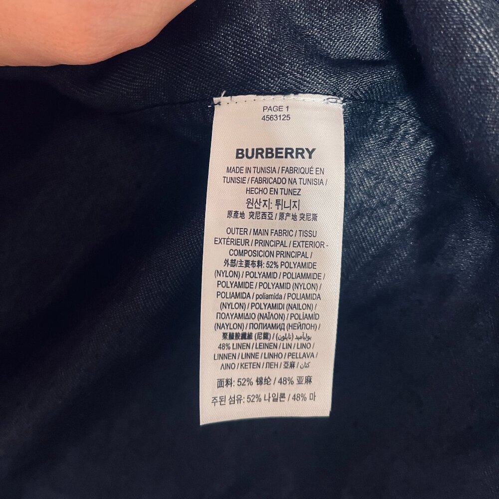 Burberry Men Dress shirt XS black - Picture 6 of 9